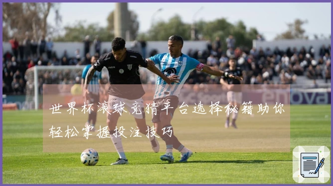 世界杯滚球竞猜平台选择秘籍助你轻松掌握投注技巧